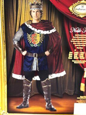 Noble King Renaissance Incharacter Costumes NWT NOS